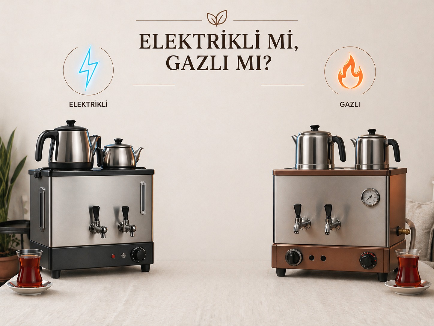 2026 En İyi Çay Kazanı Hangisi? Elektrikli mi Gazlı mı?