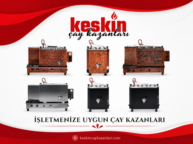 Kahvehaneler İçin Çay Kazanı Modelleri: 6 Popüler Seçenek